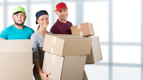 Careful handling of furniture during a London move