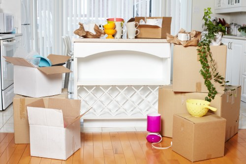 Careful packing and protection for household items during a London move