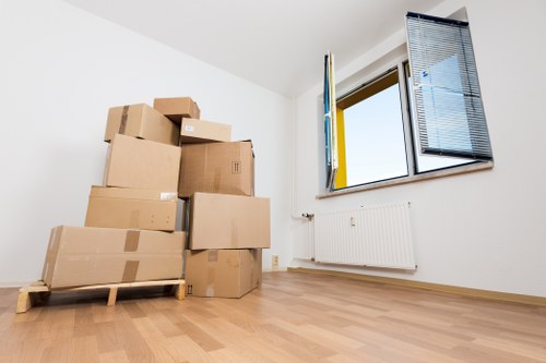 Assistance with moving items in a London apartment building