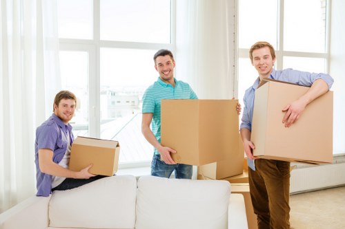 Packing and handling furniture for a London relocation