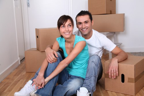 Home removals for a flat or house in London