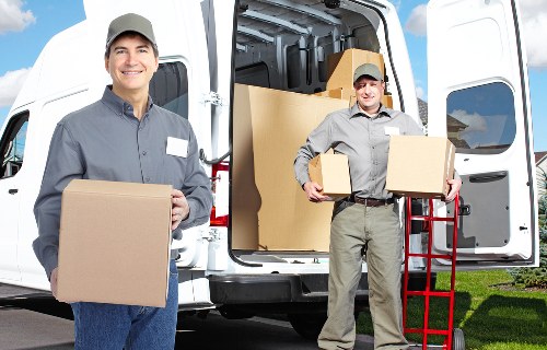 Moving day checklist and packed boxes ready for a London removal service